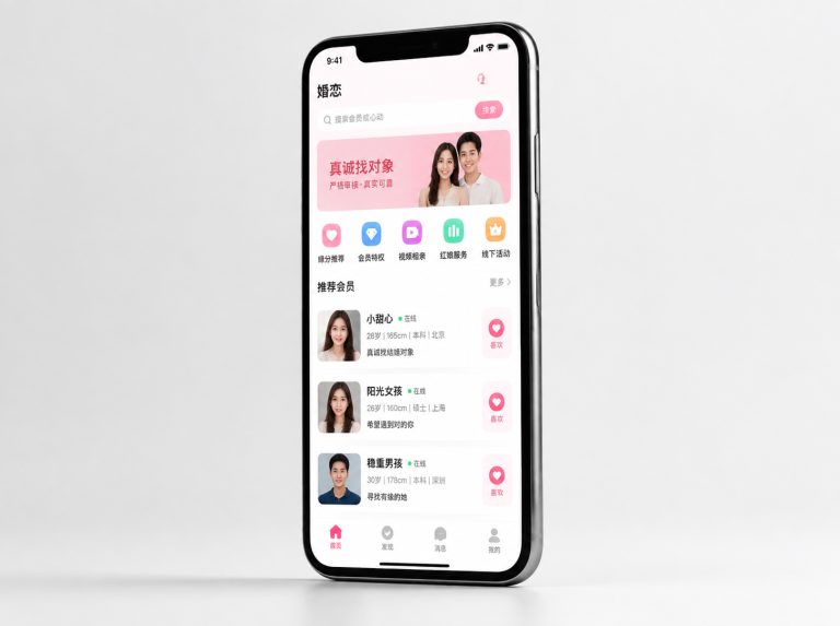 杜集区婚恋APP与手机H5网站